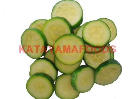 IQF green zucchini