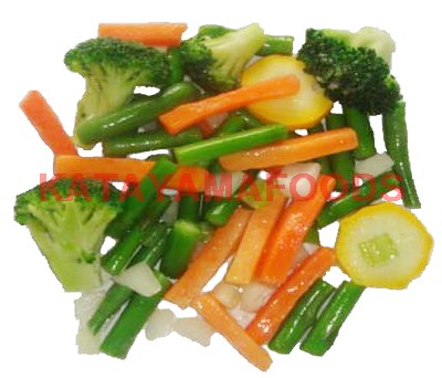 asparagus with mixed vegetables