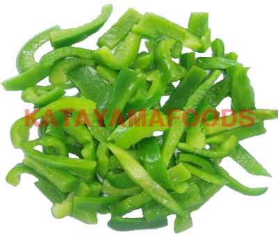 IQF green pepper